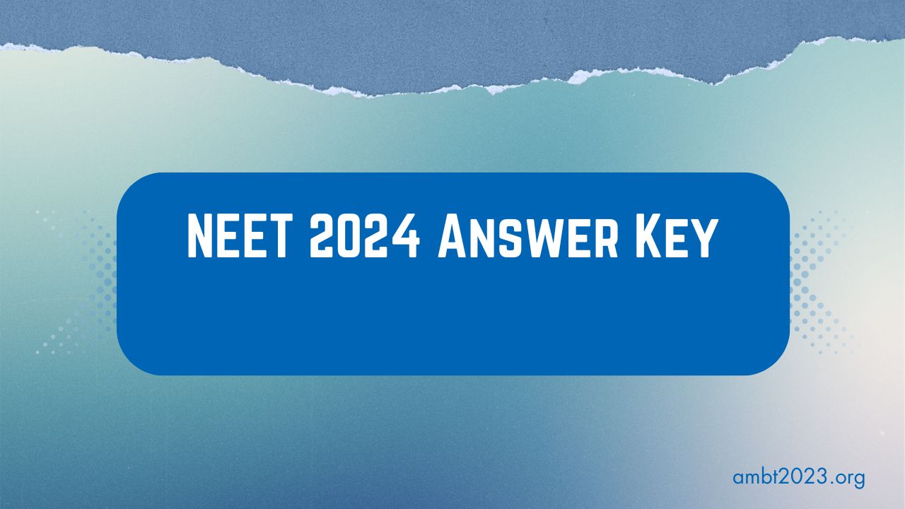 neet answer key 2024 pdf download