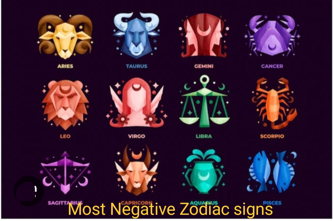 The Top 5 Most Negative Zodiac Signs