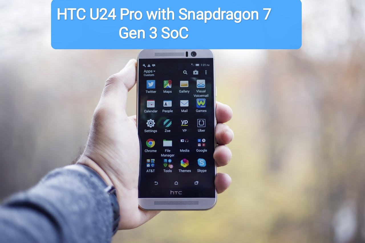 HTC U24 Pro with Snapdragon 7 Gen 3 SoC
