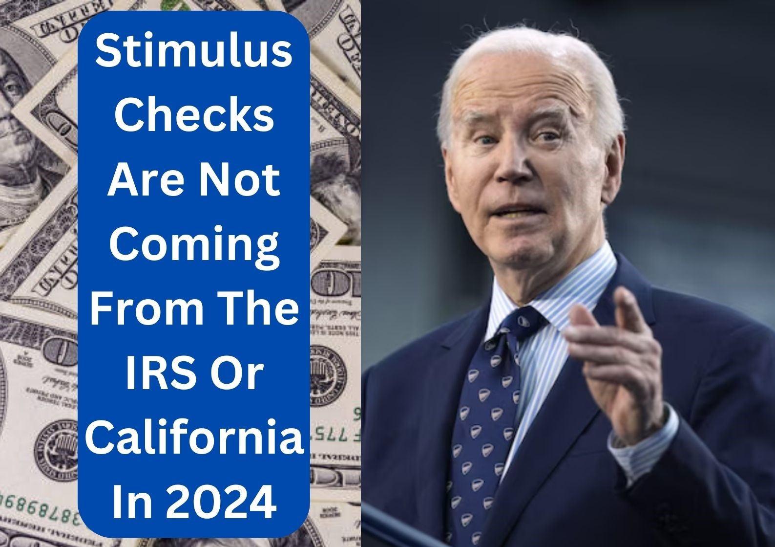 No, Stimulus Checks Are Not Coming From The IRS Or California In 2024