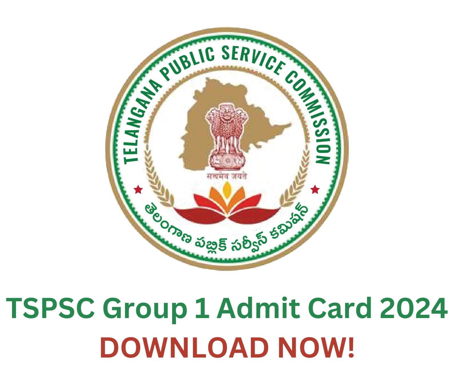 Download Your TSPSC Group 1 Admit Card 2024 @tspsc.gov.in