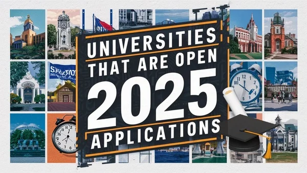 University Applications Now Open For 2025: List Of Universities And Closing Dates